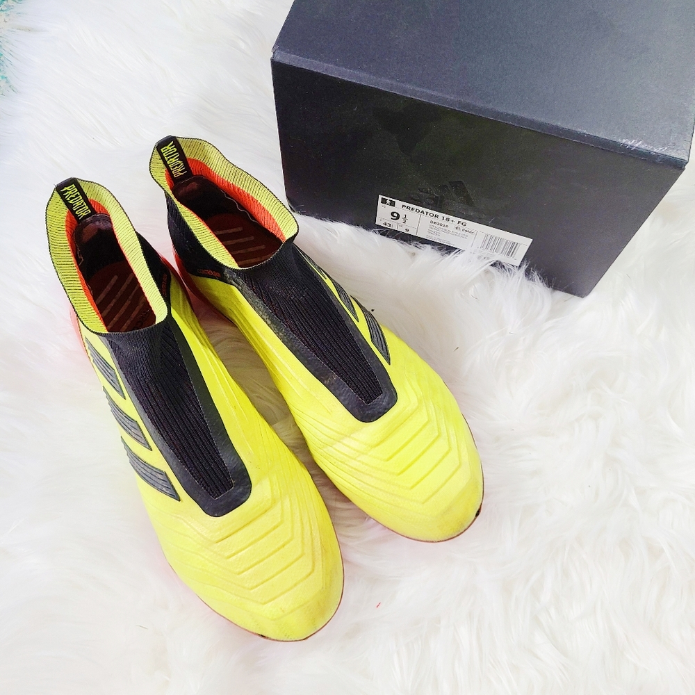 Men's Adidas Predator 18+ FG Soccer Cleats IOB - Picture 4 of 15